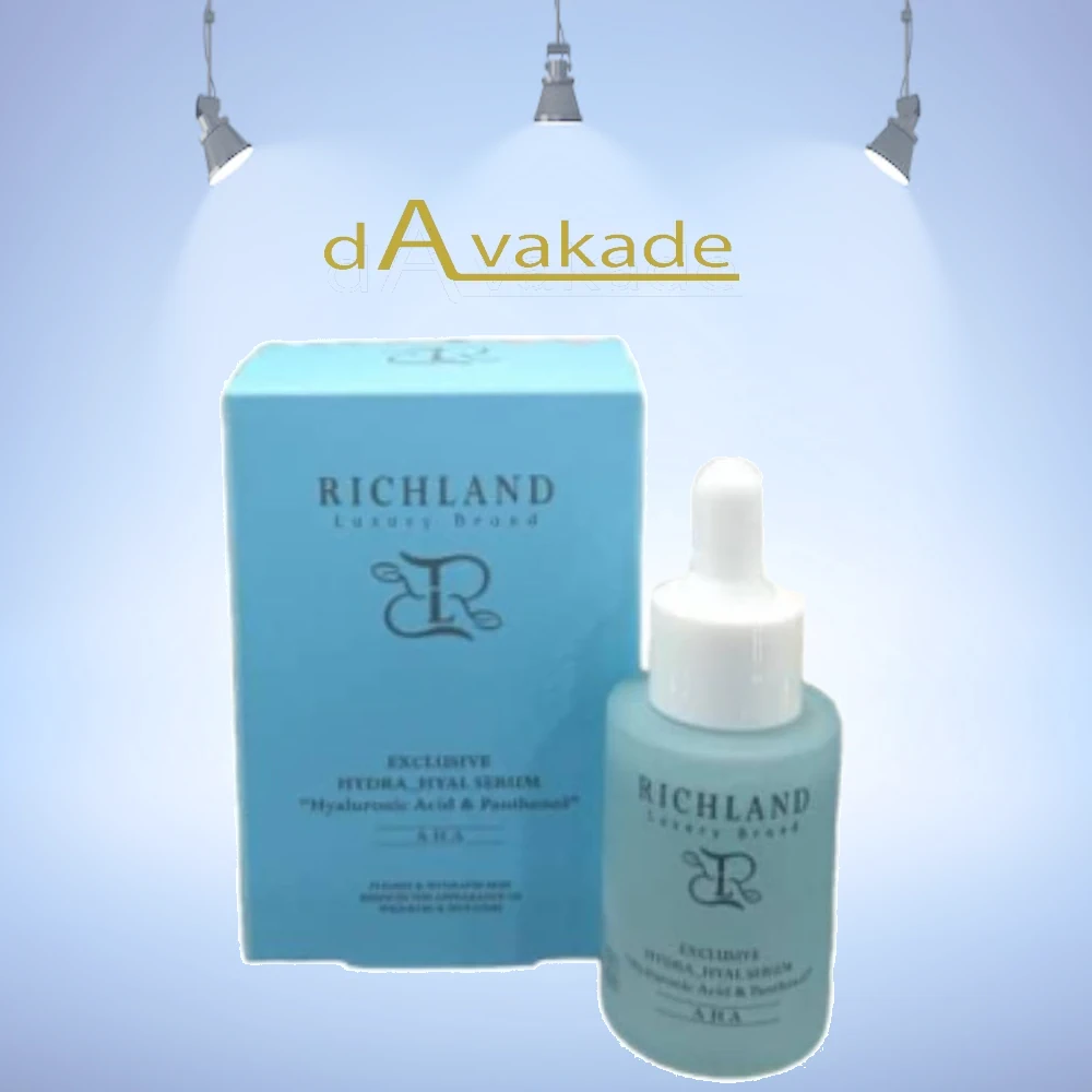 سرم آبرسان هیالورونیک اسید و پانتنول ریچلند RICHLAND