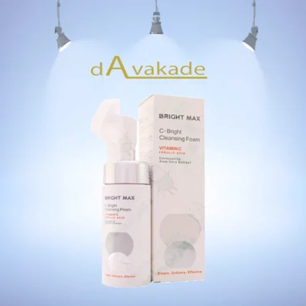فوم پاک‌کننده صورت ویتامین سی برایت مکس BRIGHT MAX