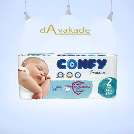 پوشک پرمیوم کانفی 6.44 سایز 2