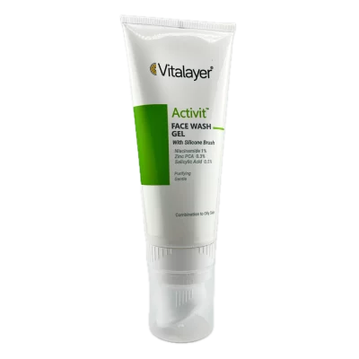 ژل براش شستشوی صورت اکتیویت VITALAYER