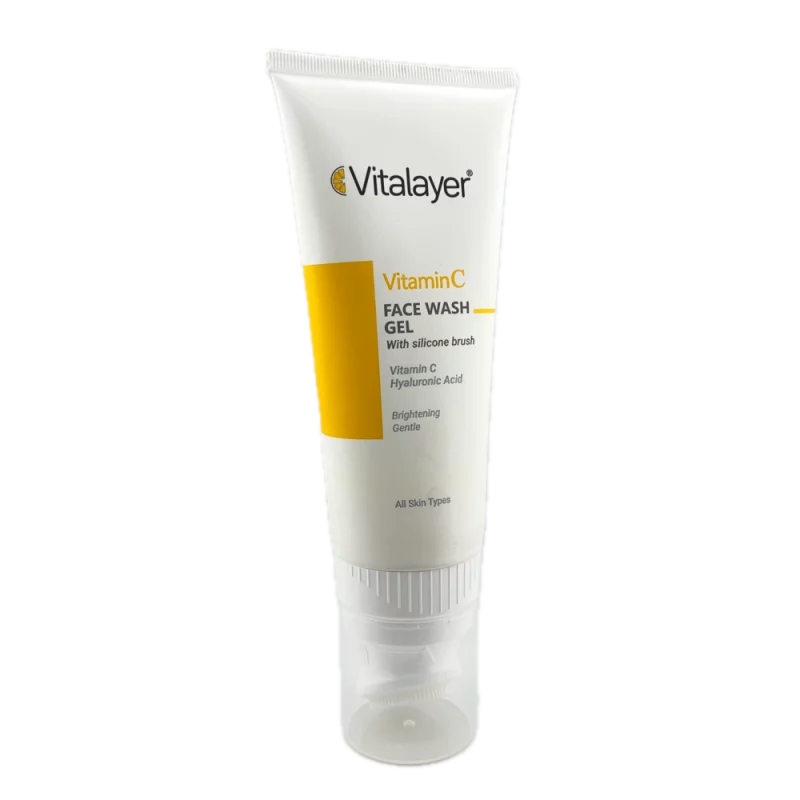 ژل براش شستشوی صورت ویتامین سی VITALAYER
