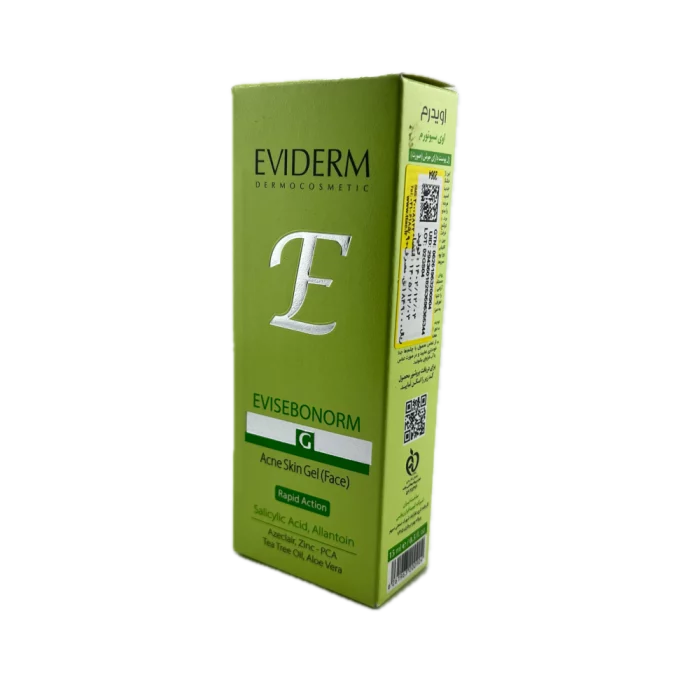 ژل پوست دارای جوش صورت اوی سیونورم EVIDERM