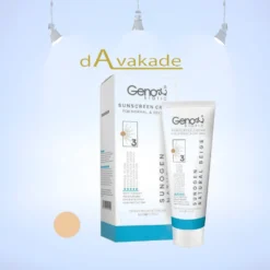 کرم ضد آفتاب SPF50 پوست خشک بژ طبیعی ژنوبایوتیک