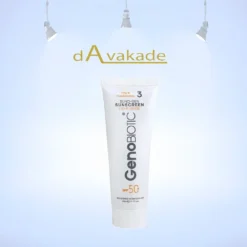 کرم ضد آفتاب SPF50 پوست چرب بژ روشن ژنوبایوتیک