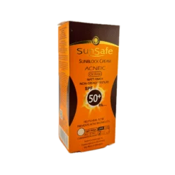 کرم ضد آفتاب فاقد چربی SPF 50 بژ روشن SunSafe