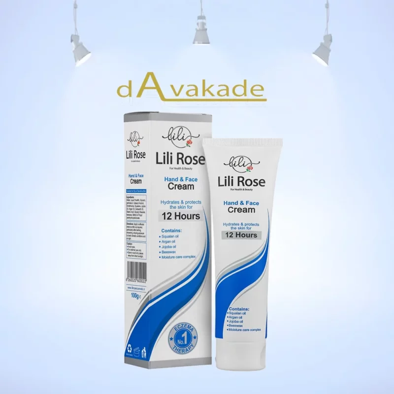 کرم مرطوب کننده دست و صورت پمپی لی لی رز LILI ROSE