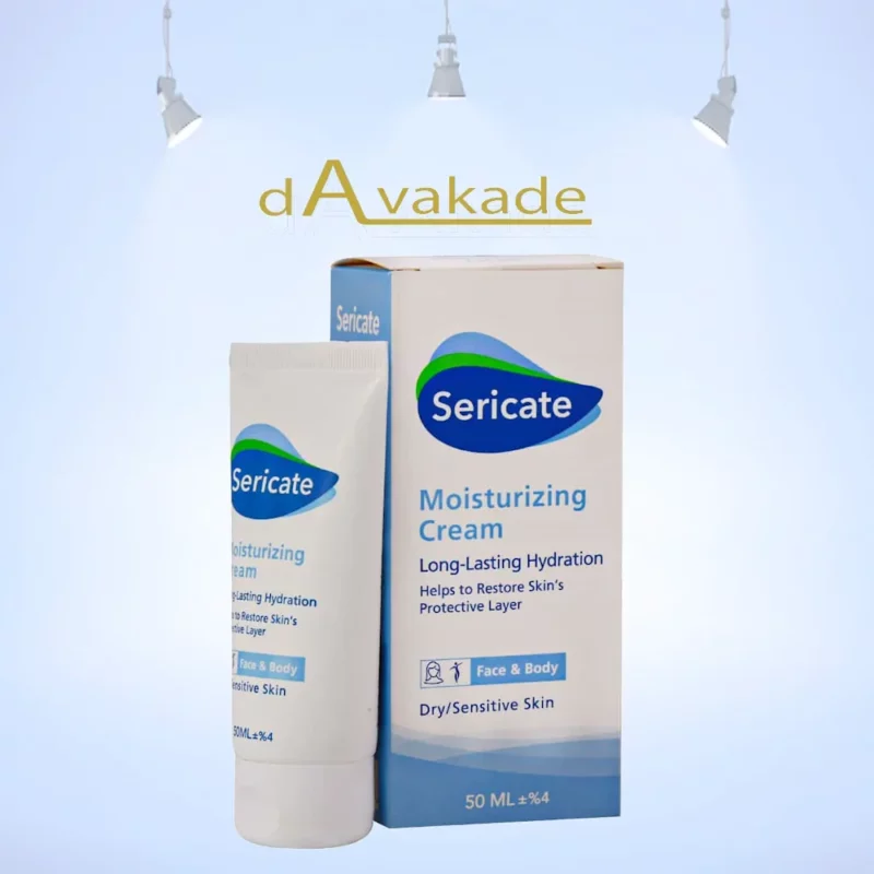 کرم مرطوب کننده پوست خشک و حساس 200میل SERICATE سری کیت