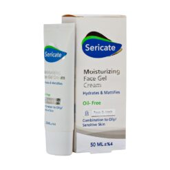 ژل کرم مرطوب کننده صورت مناسب پوست چرب و مختلط SERICATE سری کیت