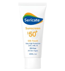 کرم ضد آفتاب  SPF 50 فاقد چربی بدون رنگ SERICATE سری کیت