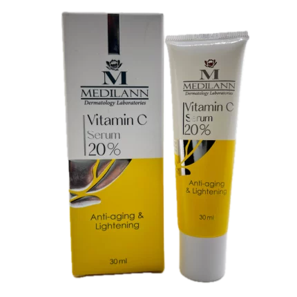 سرم حاوی ویتامین C روشن کننده و کاهش دهنده چروک MediLann