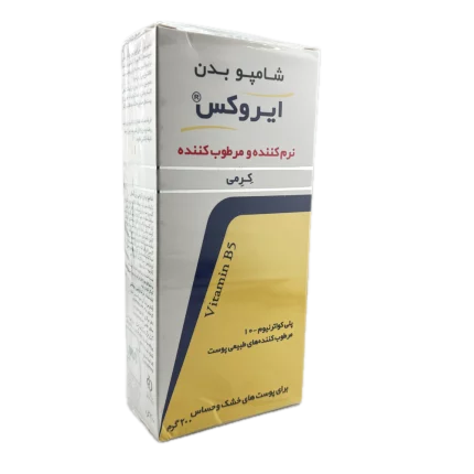 شامپو بدن کرمی نرم کننده و مرطوب کننده Irox