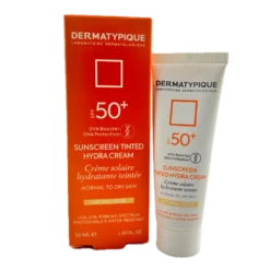 ضد آفتاب رنگی بژ طبیعی پوست خشک Dermatypique