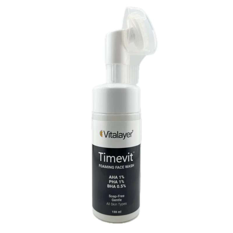 فوم شستشوی صورت تایم ویت Vitalayer