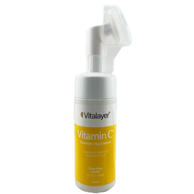 فوم شستشوی صورت وبتامین سی مناسب پوست های نرمال vitalayer