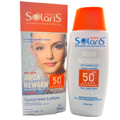 لوسیون واتر ژل ضد آفتاب آبرسان Ardene Solaris