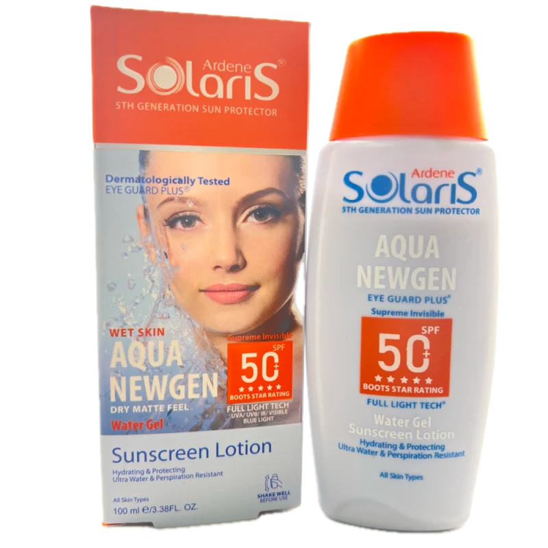 لوسیون واتر ژل ضد آفتاب آبرسان Ardene Solaris