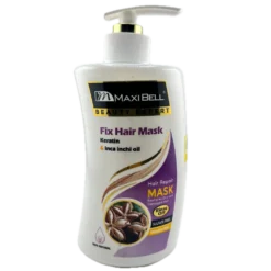 ماسک مو حاوی کراتین و روغن ایکااینچی MAXI BELL ماکسی بل