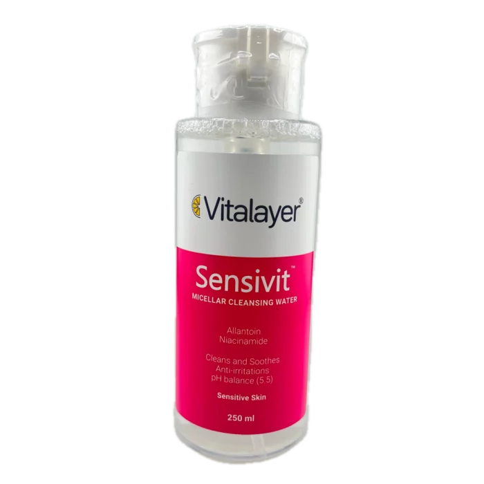 148) محلول پاک کننده آرایش سنسی ویت مناسب پوست حساس vitalayer