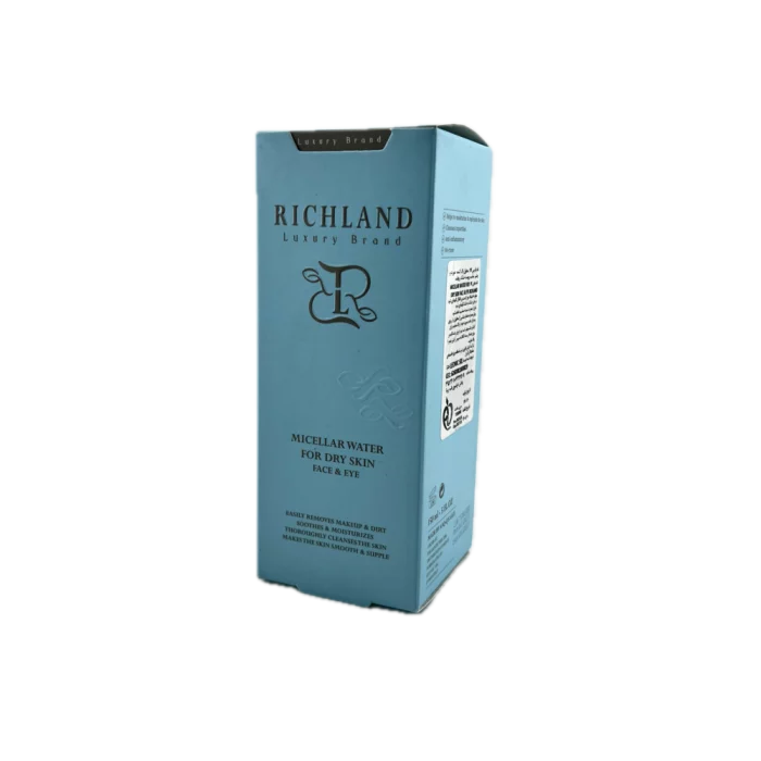 میسلار واتر پاک کننده آرایش پوست خشک RICHLAND