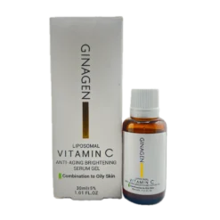ژل سرم ویتامین C لیپوزمال مناسب پوست چرب و مختلط GinaGen
