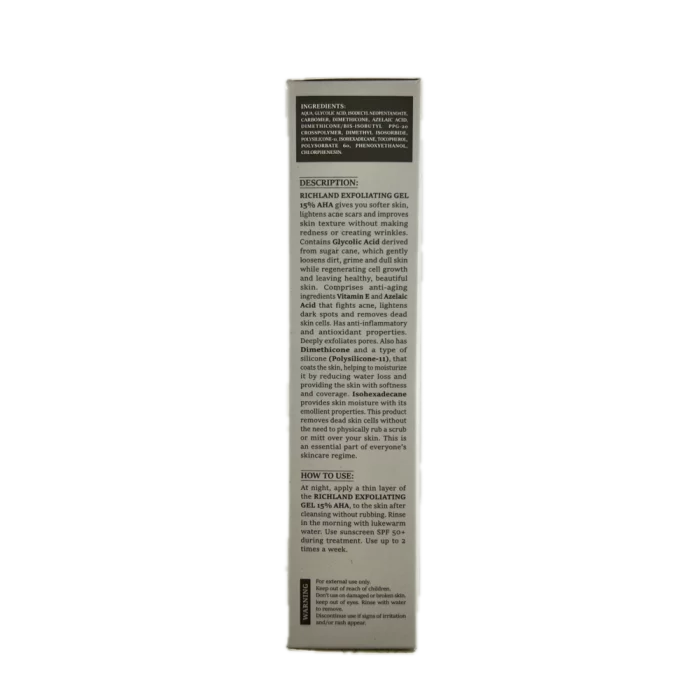 ژل لایه بردار AHA 15% RICHLAND
