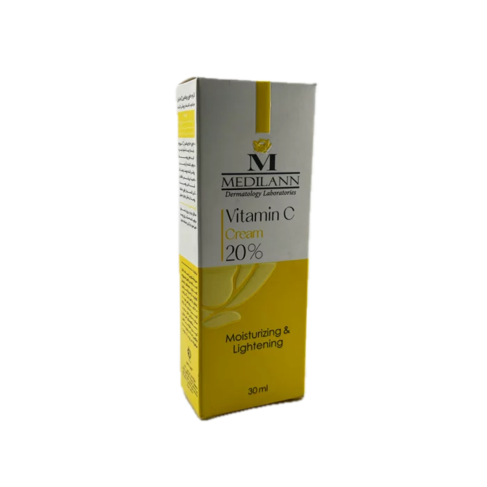کرم حاوی ویتامین C مرطوب کننده و روشن کننده MediLann