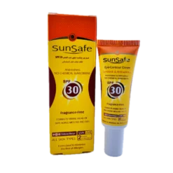 کرم دور چشم حاوی ضد آفتاب SPF 30 بژ طبیعی SunSafe