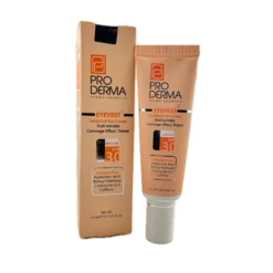 کرم رنگی روشن‌کننده و ضد چروک دور چشم با SPF 30 ProDerma