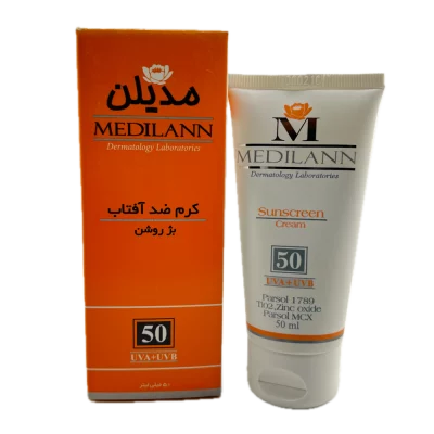 کرم ضد آفتاب بژ روشن MediLann