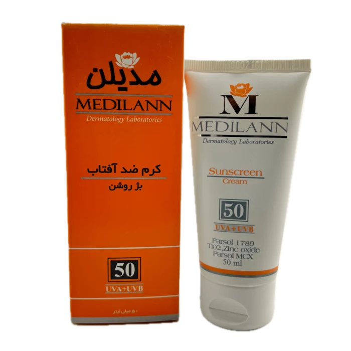 کرم ضد آفتاب بژ روشن MediLann