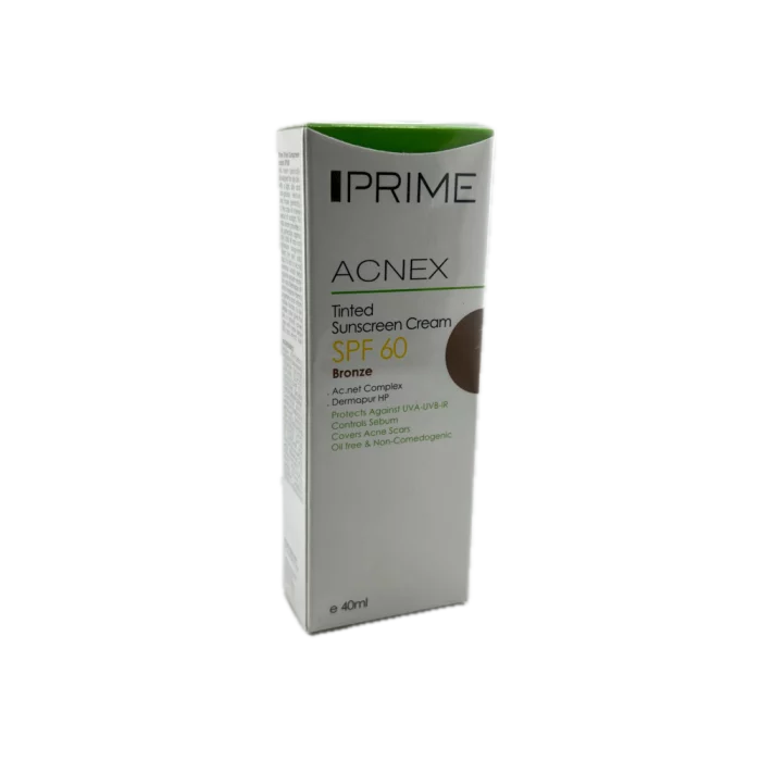کرم ضد آفتاب رنگی برنز مناسب پوست چرب Prime