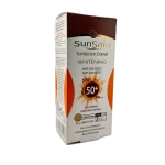کرم ضد آفتاب روشن کننده بژ روشن SunSafe