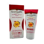کرم ضد آفتاب ضد چروک مناسب انواع پوست بژ طبیعی SunSafe