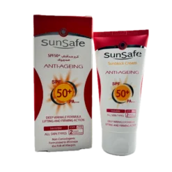 کرم ضد آفتاب ضد چروک مناسب تمامی پوست ها SunSafe