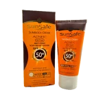 کرم ضد آفتاب فاقد چربی SPF 50 بژ روشنSunSafe