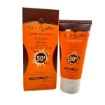 کرم ضد آفتاب فاقد چربی SPF 50 بژ روشن SunSafe