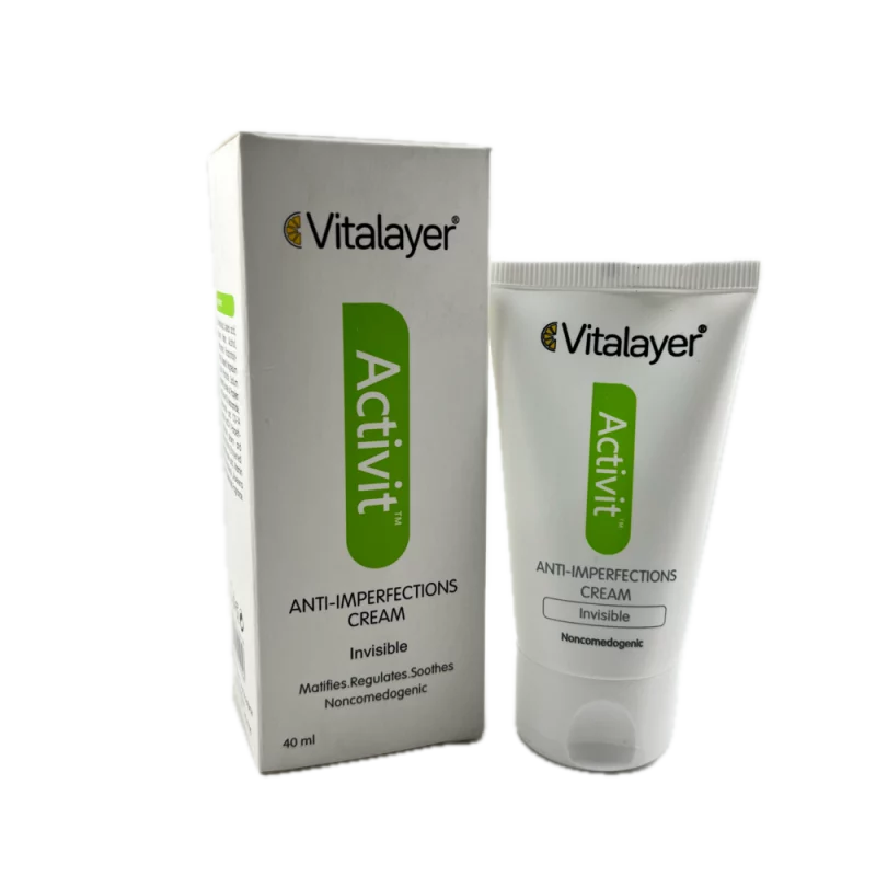 کرم ضد جوش اکتیویت بی رنگ VitaLayer