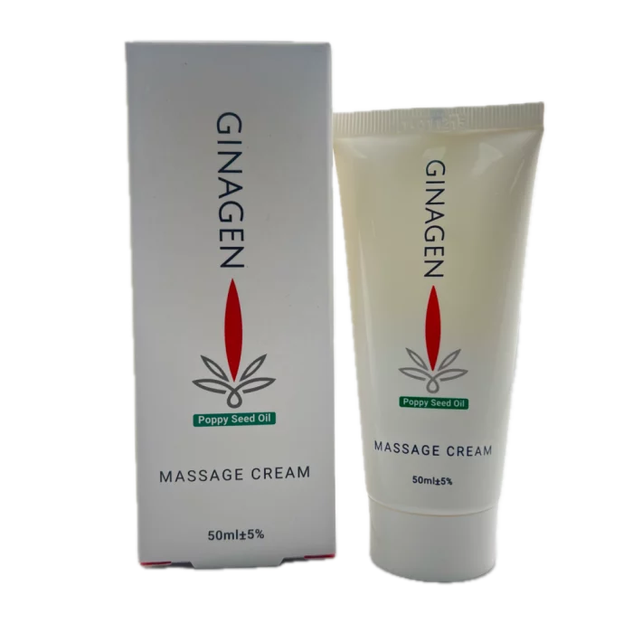 کرم ماساژ حاوی روغن دانه خشخاش GinaGen