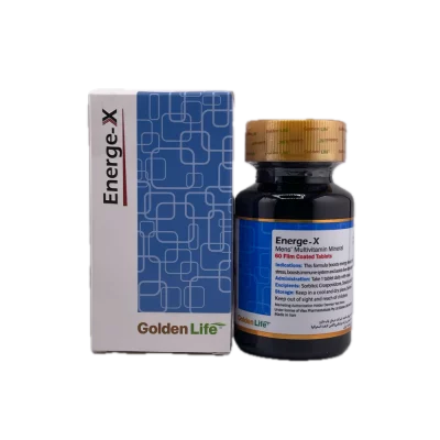 انرژکس قرص مینرال مخصوص آقایان بسته 60 عددی GoldenLife