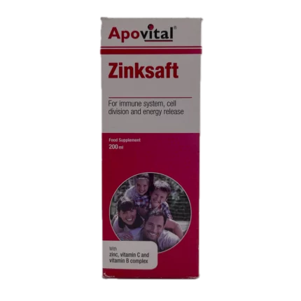 شربت زینک سافت آپوویتال Apovital 200 میلی لیتر