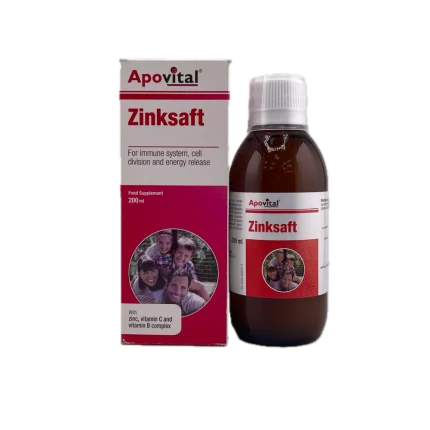شربت زینک سافت آپوویتال Apovital 200 میلی لیتر
