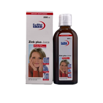 شربت زینک پلاس یوروویتال Eurho Vital 200 میلی لیتر