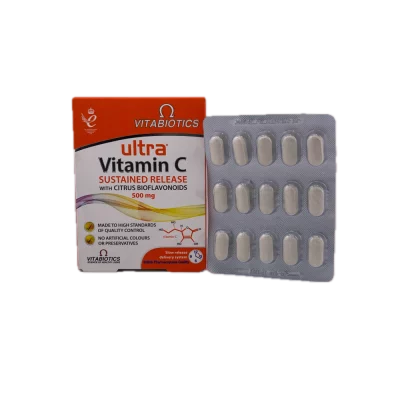 قرص اولترا ویتامین C ویتابیوتیکس VITABIOTICS 60 عدد