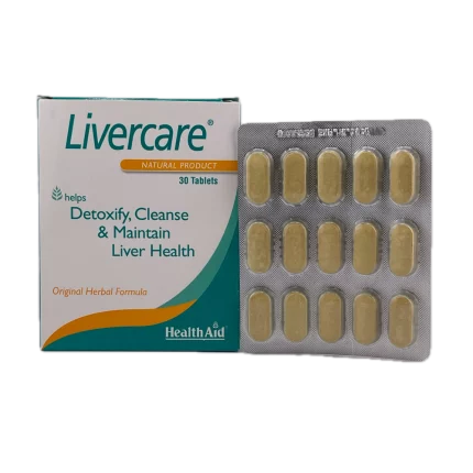 قرص لیورکر هلث اید 30 عدد Health Aid
