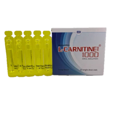 محلول خوراکی ال کارنیتین 1000 بی اس کی bsk 10 عددی