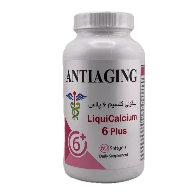 مکمل کلسیم 6 پلاس (60 عدد)ANTIAGING