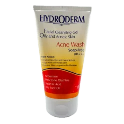 ژل شستشو صورت مناسب پوست های خیلی چرب و جوشدار،اکنه ای و حساس HYDRODERM