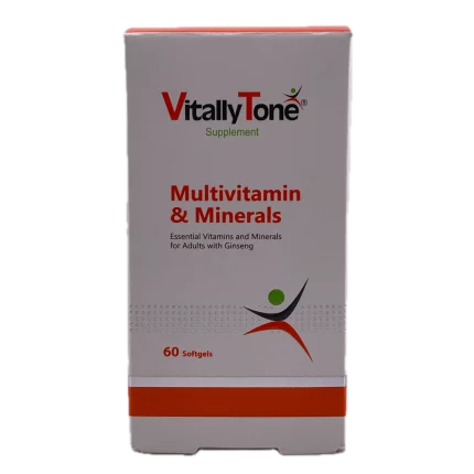 کپسول مولتی ویتامین و مینرال بسته 100 عددیVitallyTone