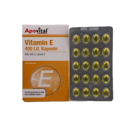 کپسول ویتامین ایی یی آپوویتال 40 عددیAPOVITAL