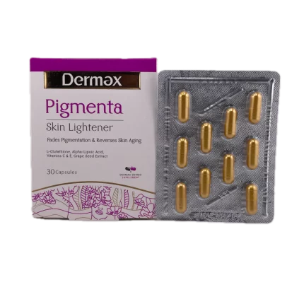 کپسول پیگمنتا 30روشن کننده پوست عددی Dermax